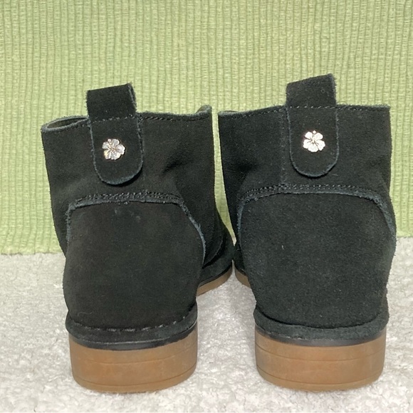 Tommy Bahama Women's Black Suede Evert Casual Lace Chukka Boots Booties SZ US 7 - Picture 4 of 11